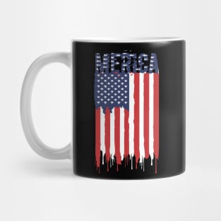 Independence Day usa   4 of July America flag Mug